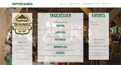 Desktop Screenshot of hopfenschlingel.com
